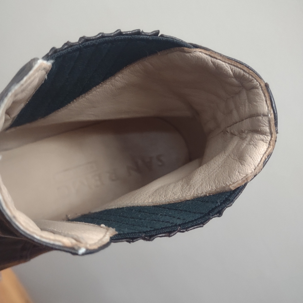 Mens Vintage Bally 8.5 Italian leather boots